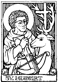 Svatý Hubert - patron myslivců