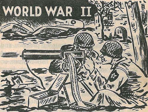 Interaktivní web o II.světové válce